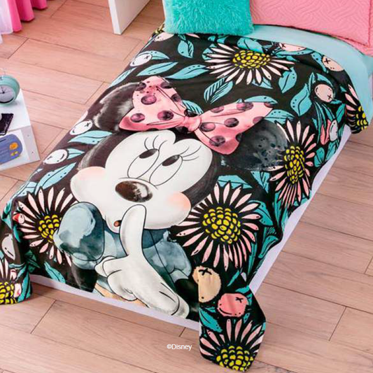 Cobertor ligero Ultra Suave Minnie Mouse